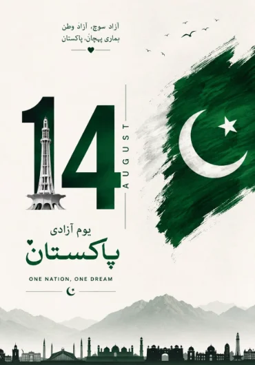‘Is Parcham K Saye Talay Hum Ek Hain’ Reviving Quaid Vision of Freedom This Independence Day 